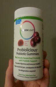 Bottle of Probiotics